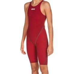 Costume Da Competizione Arena G Powerskin ST 2.0 FBSLO Rosso Bambina