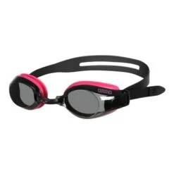 Occhialini Arena Zoom X-Fit Rosa Nero Lenti Fumè