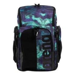 Zaino Arena Spiky III Allover 45L Turchese Lilla Nero