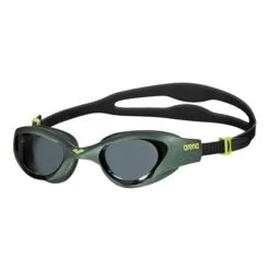 Occhialini Arena The One Nero Verde Con Lenti Fumé