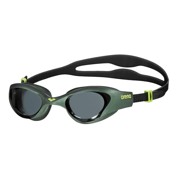 Occhialini Arena The One Nero Verde Con Lenti Fumé 3 Occhialini Arena The One Nero Verde Con Lenti Fumé