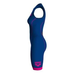 Body Triathlon Arena ST 2.0 Front Zip Senza Maniche Rosa Blu Donna -Arena ar 001505 72 005