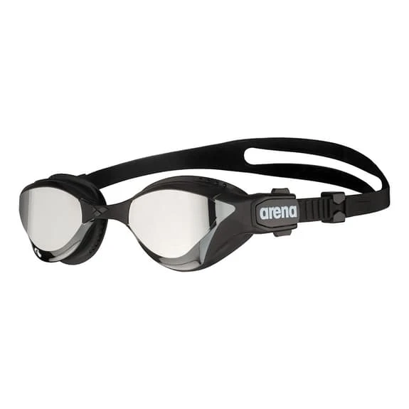 Occhialini Arena Cobra Triathlon Swipe Nero Con Lenti Argentato 3 Occhialini Arena Cobra Triathlon Swipe Nero Con Lenti Argentato