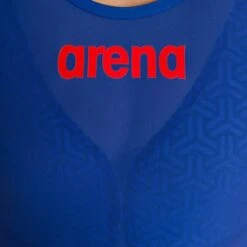 Costume Da Gara Arena Powerskin Carbon Glide FBSLO Blu Rosso Donna -Arena ar 003663 730 004