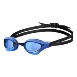 Occhialini Arena Cobra Core Blu Celeste Nero Con Lenti Blu