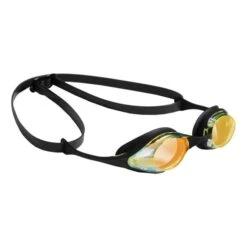 Occhialini Nuoto Arena Cobra Swipe Nero Con Lenti A Specchio Arancione -Arena ar 004196 350 003