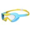 Occhialini Arena Spider Mask Blu Giallo Con Lente Traspirante Bambini -Arena ar 004287 102 001