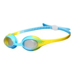 Occhialini Arena Spider Giallo Con Lenti Trasparenti Bambini
