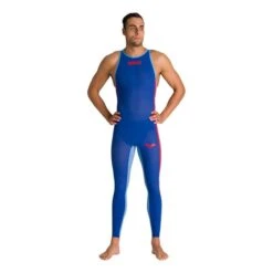 Costume Da Gara Arena Powerskin R-EVO+FBLLC Blu Rosso