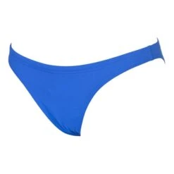 Slip Bikini Arena Solid Bottom Blu Logo Bianco Donna