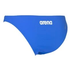Slip Bikini Arena Solid Bottom Blu Logo Bianco Donna -Arena ar 02a245 072 003
